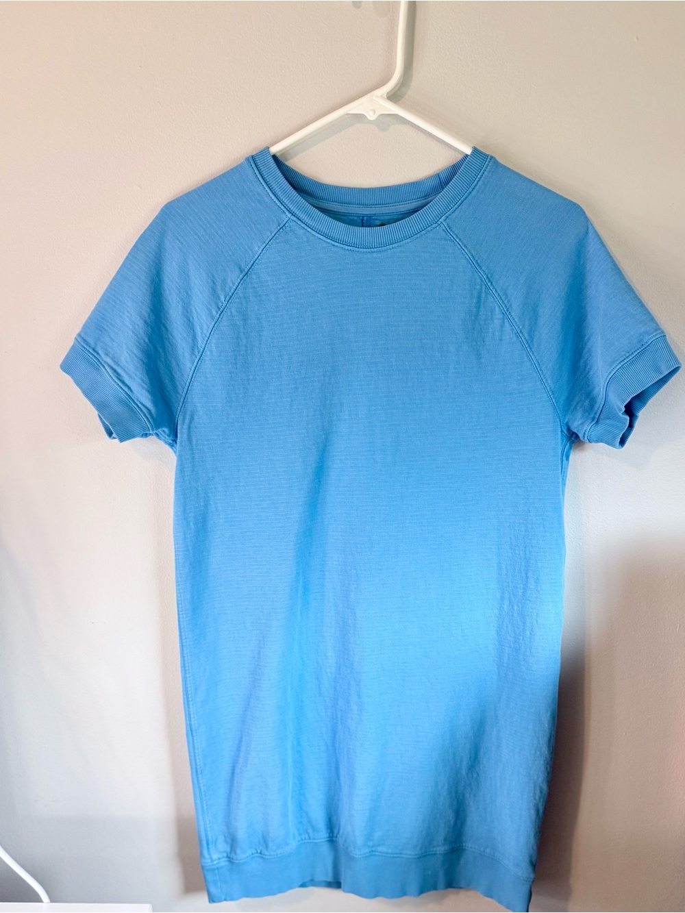Athleta Blue Essential Tee Shirt Dress Size XS